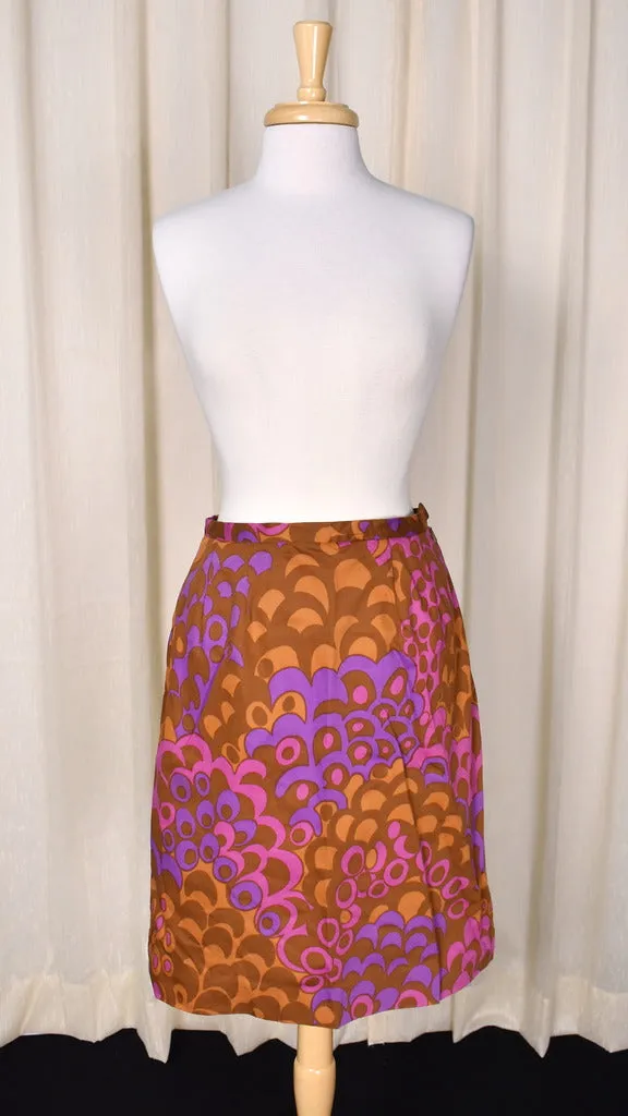 1960s Psychedelic Skirt Suit