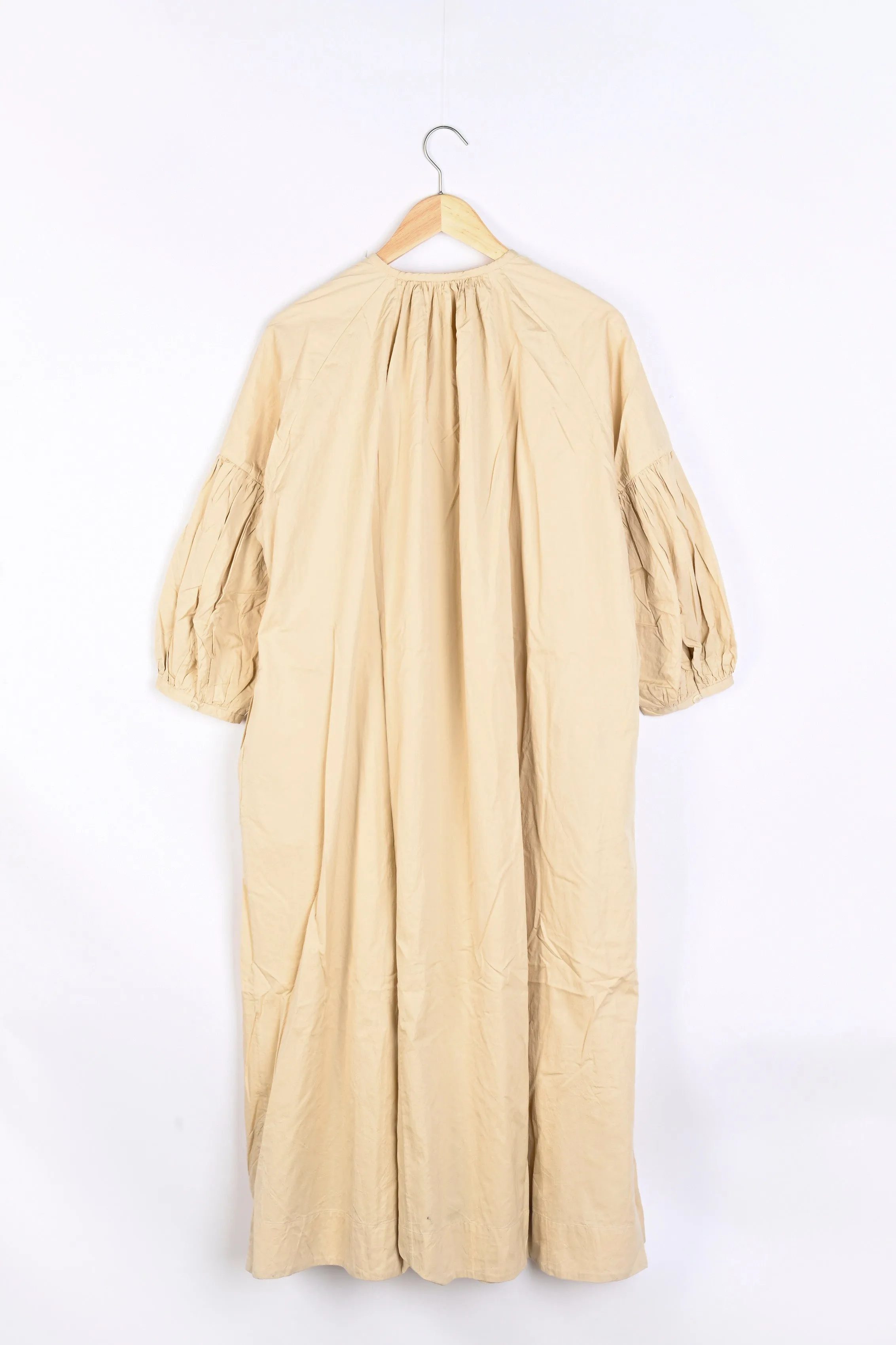 3 BY 3 DRESS - PAPER SAT - BEIGE