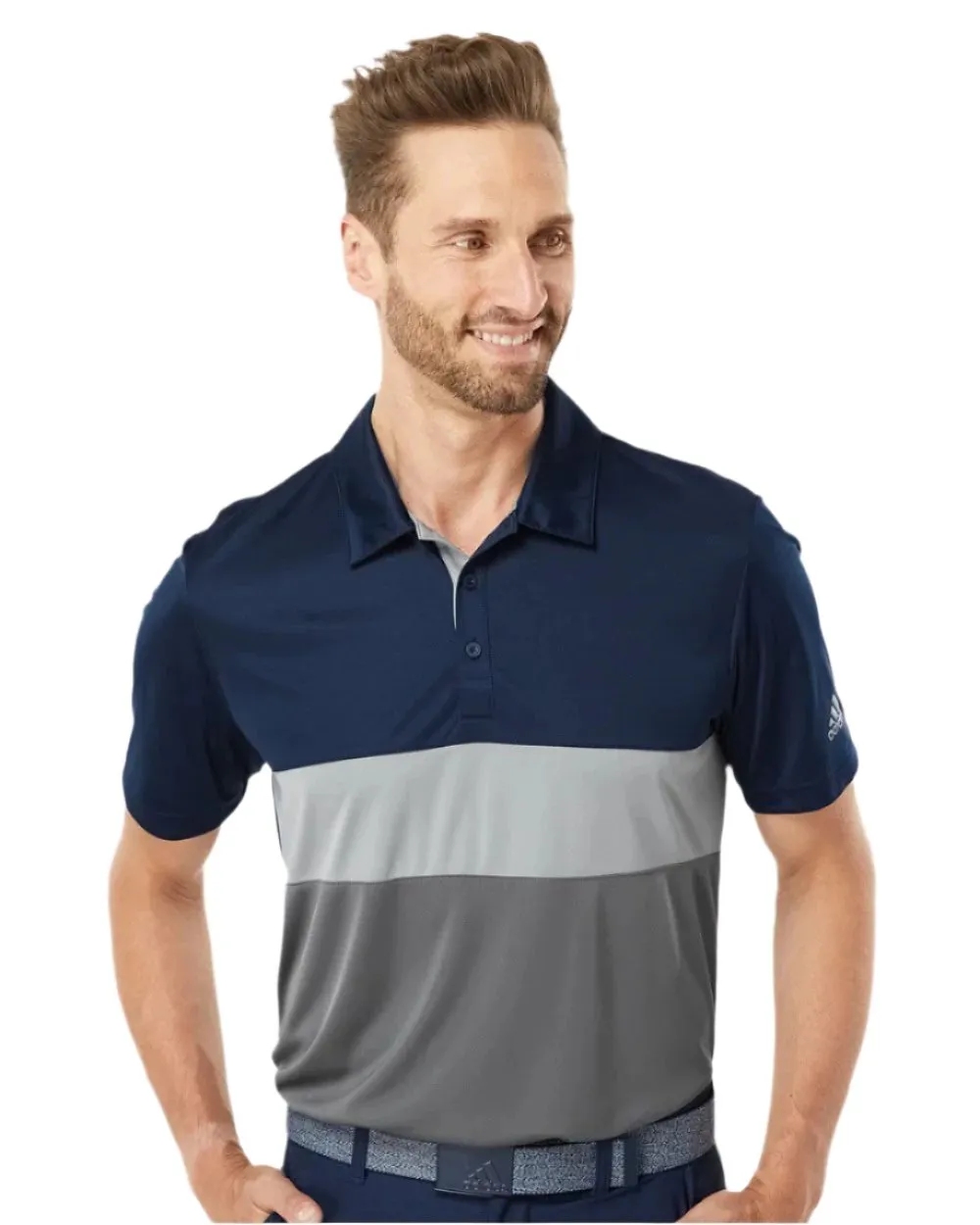 adidas Men's Merch Block Polo