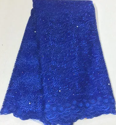 African Lace Fabric 2019 High Quality 5yards Lace Tulle Lace Fabric African French Net Lace Fabric For Eveing Dress JLM021