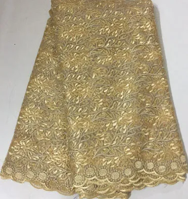 African Lace Fabric 2019 High Quality 5yards Lace Tulle Lace Fabric African French Net Lace Fabric For Eveing Dress JLM021