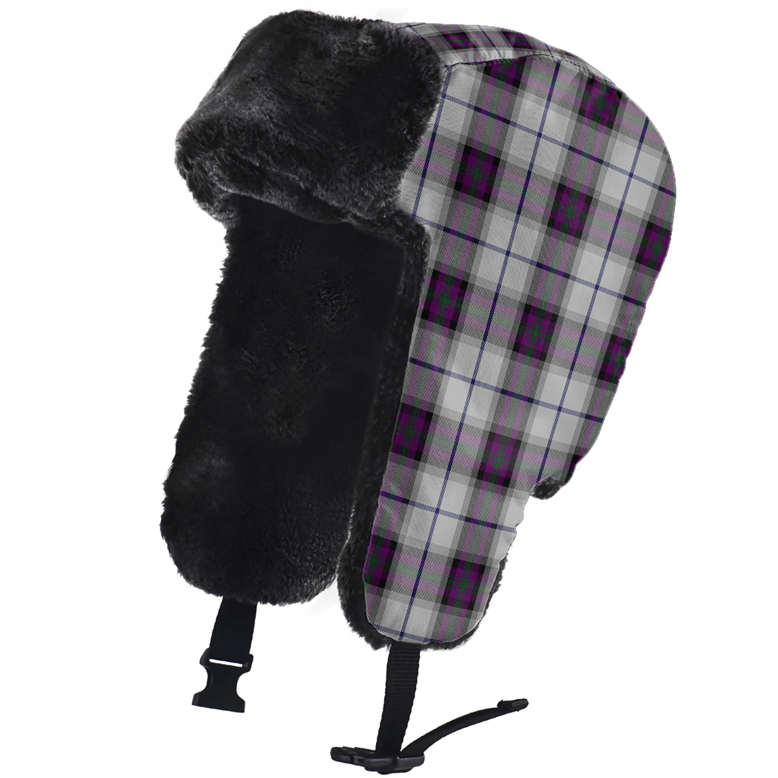 Alexander of Menstry Dress Tartan Winter Trapper Hat