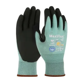 ATG 34-6743/XXL Seamless Knit Dyneema Diamond Blended Glove with Premium Nitrile Coated MicroFoam Grip on Palm & Fingers