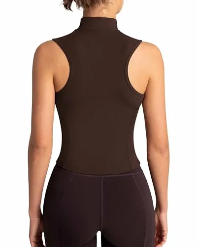 AVGO Women's Cropped Running Workout Jackets Zip Slim Fit Athletic Tops with Thumb Holes(Deep Blue, S)