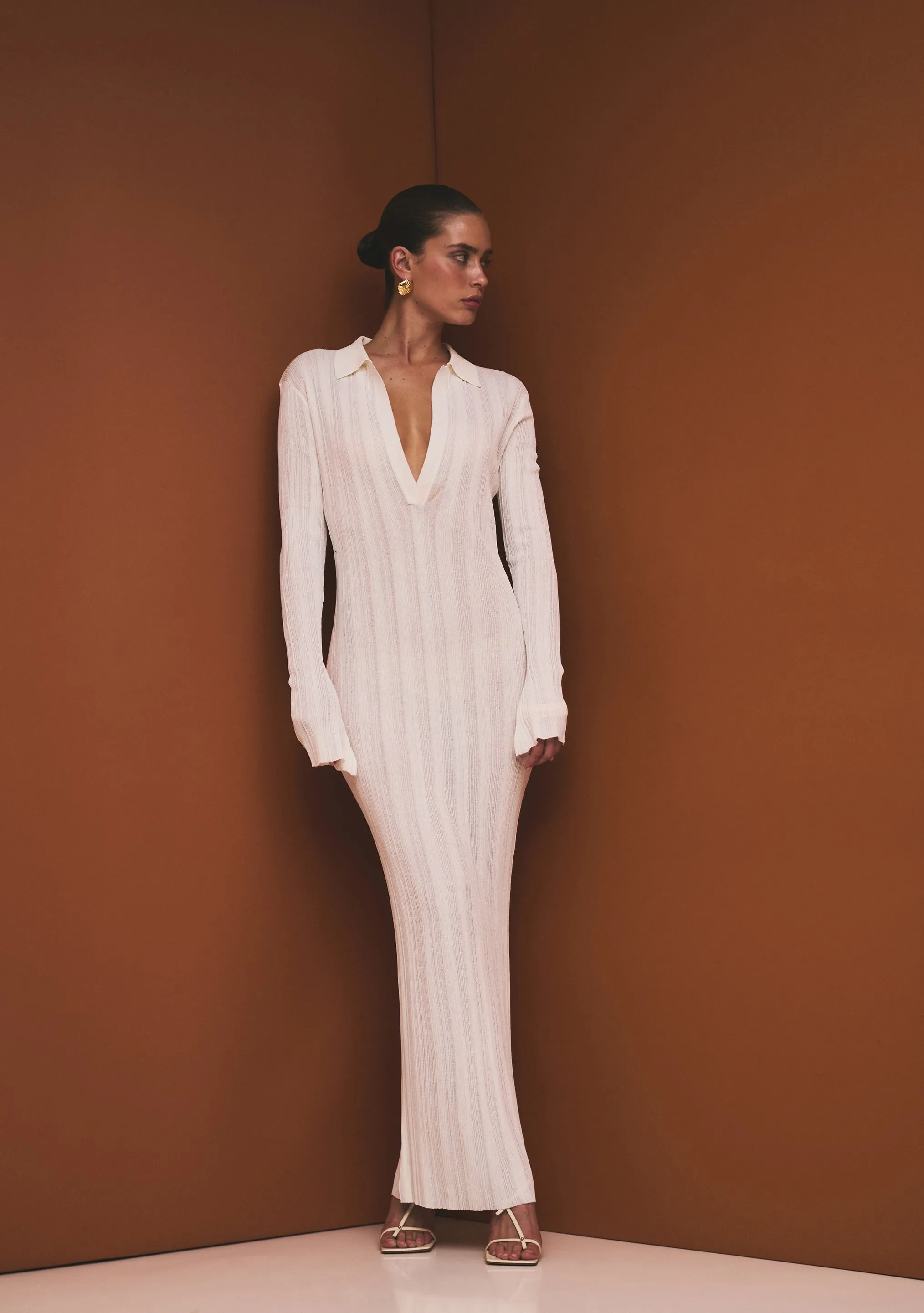 Azula Rib Knit Maxi Dress