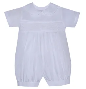 Baby Sen White Kingston Boy Romper Cross KBR-W 5012