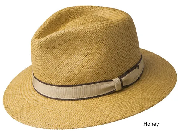 Bailey Brooks Panama Straw Fedora Hat 2X
