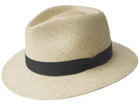Bailey Brooks Panama Straw Fedora Hat 2X