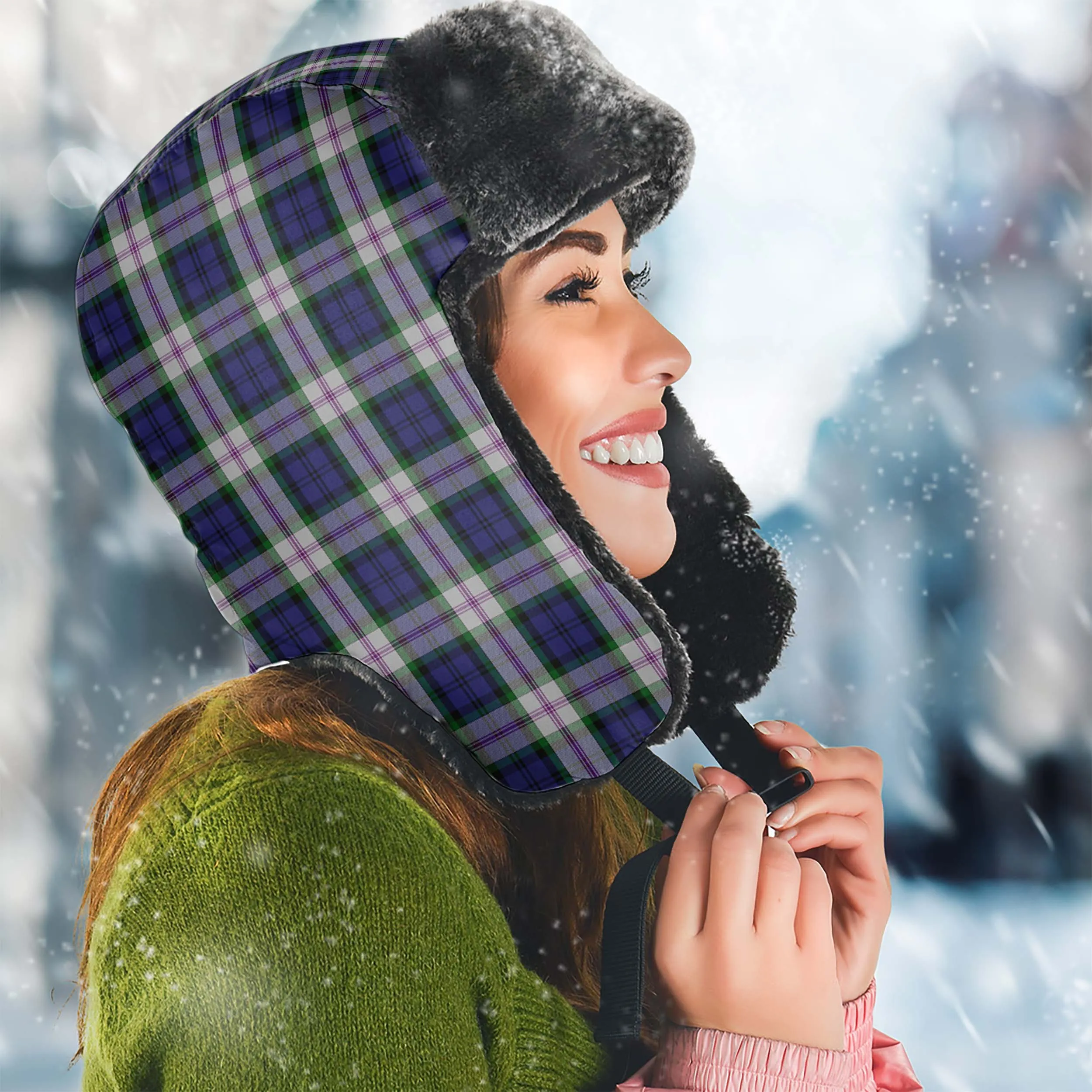 Baird Dress Tartan Winter Trapper Hat