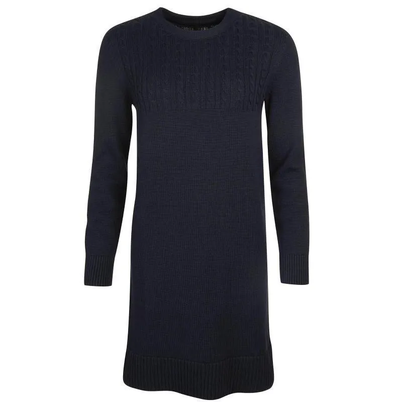 Barbour Stitch Guernsey Ladies Knit Dress - Navy