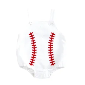 Baseball Baby Romper