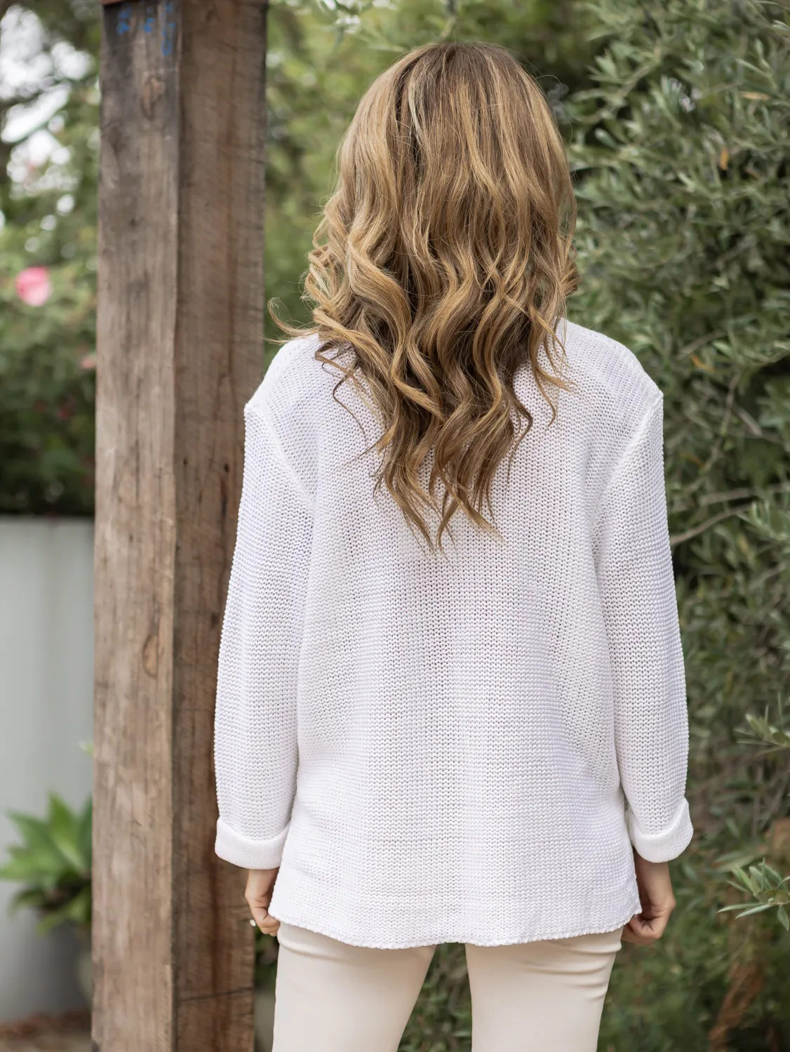 Bessie Knit - White
