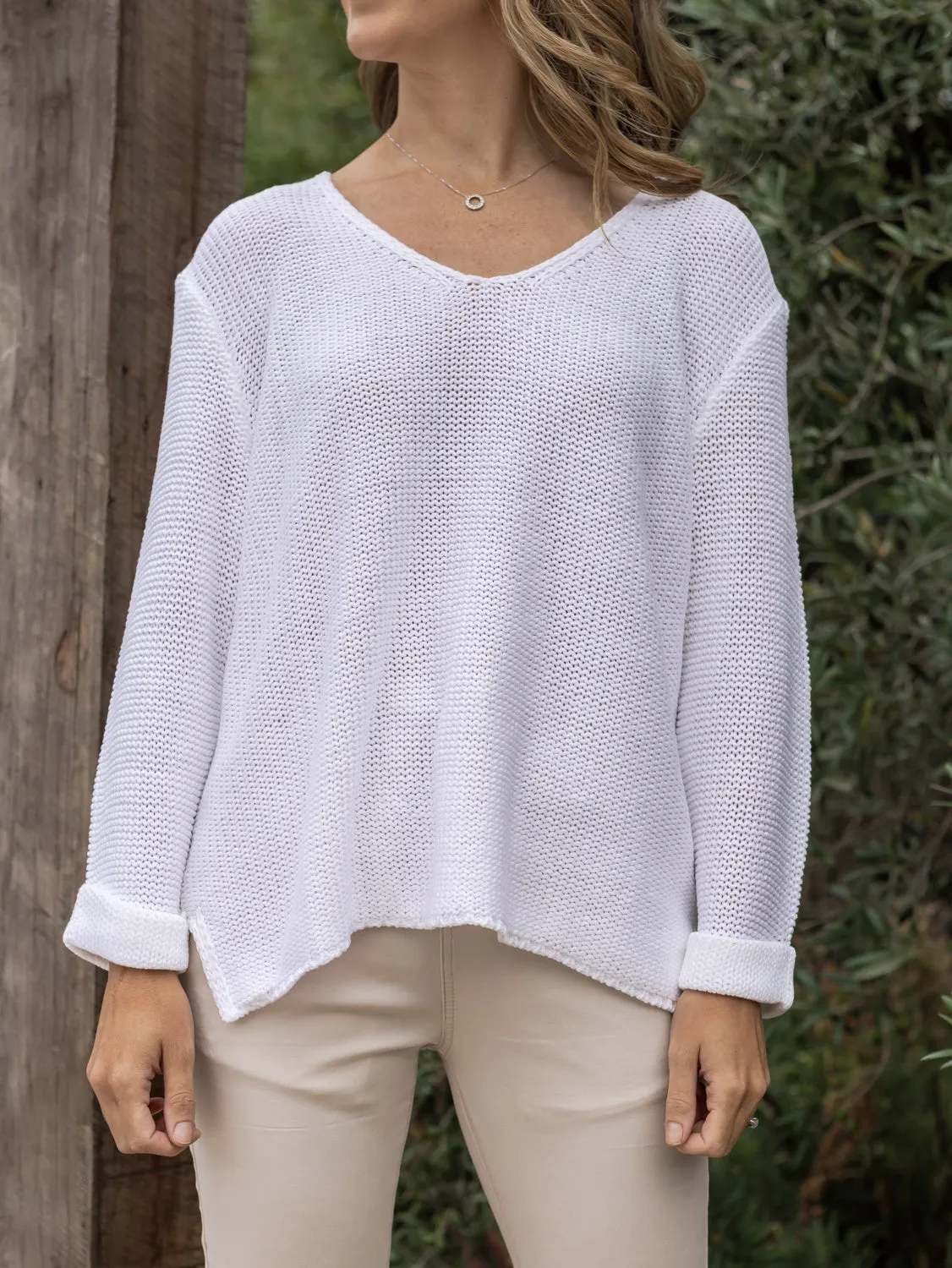 Bessie Knit - White
