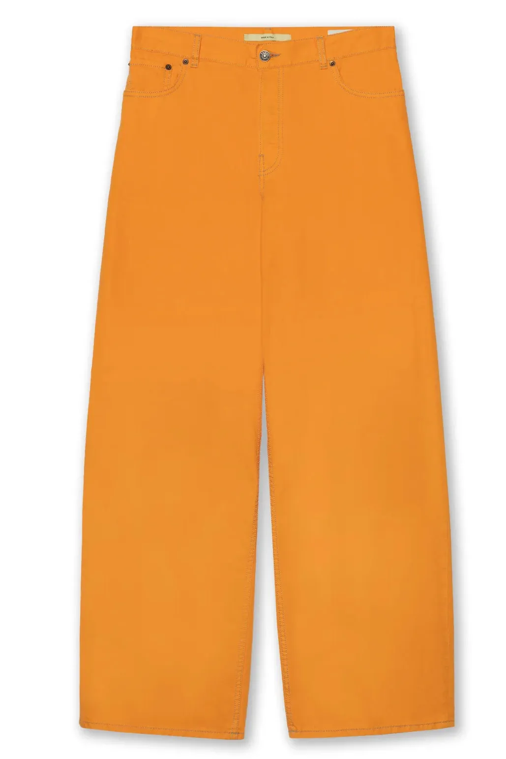 Bethany Twill Jeans in Orange