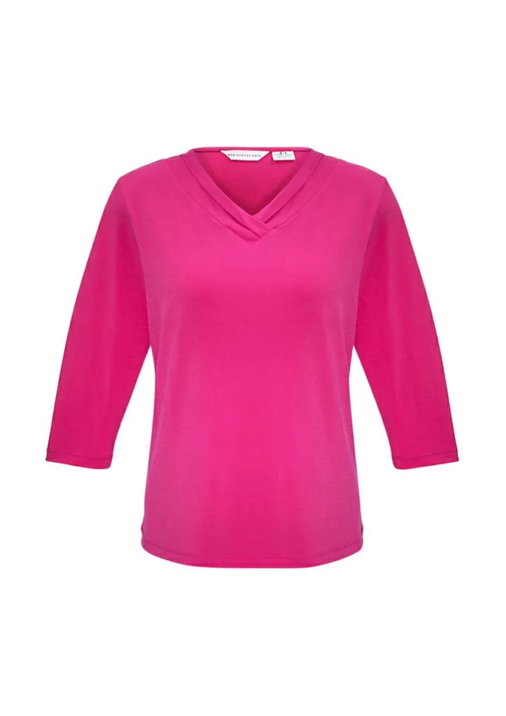 Biz Collection K819LT Ladies Lana ¾ Sleeve Top