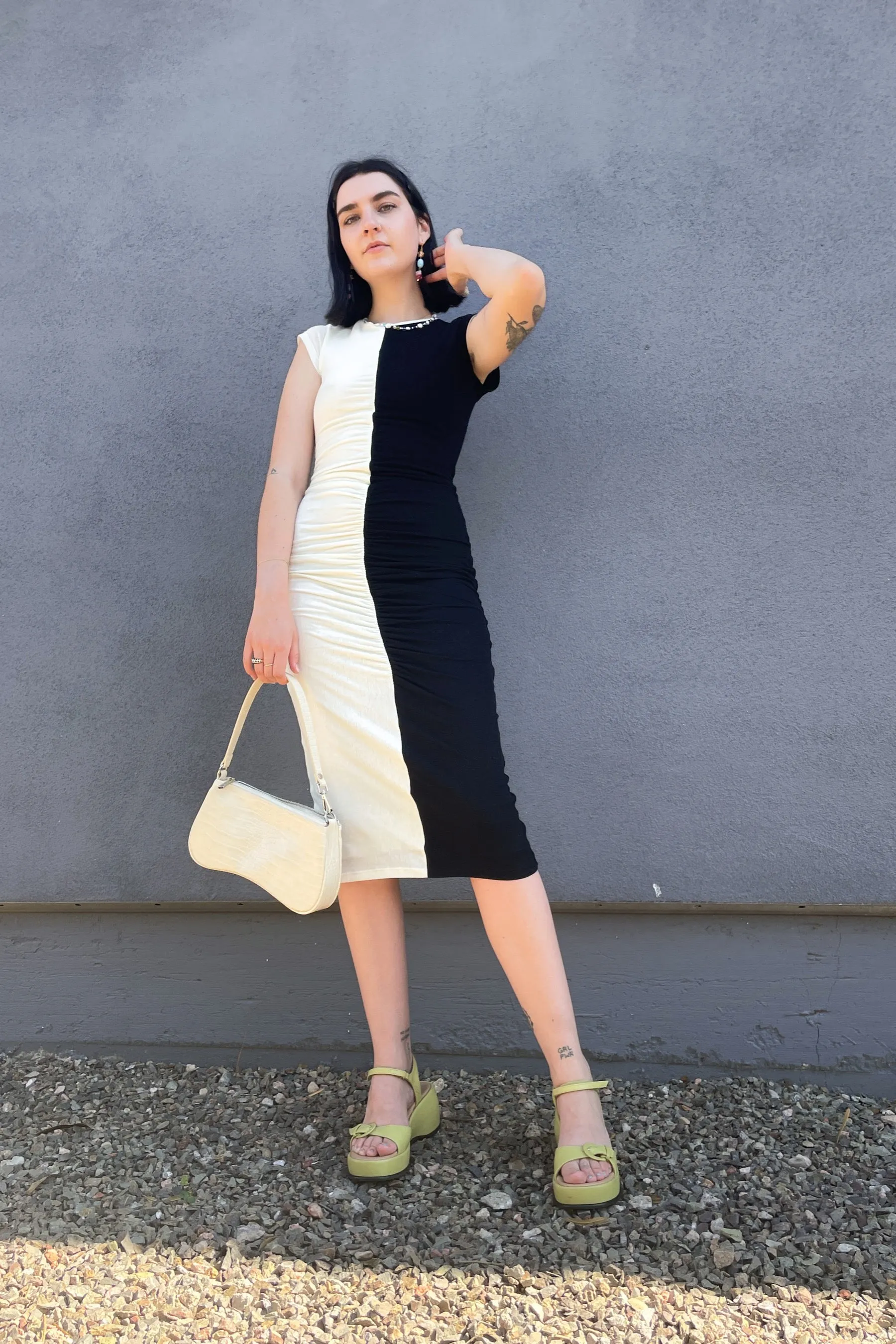 Black Domino Dress
