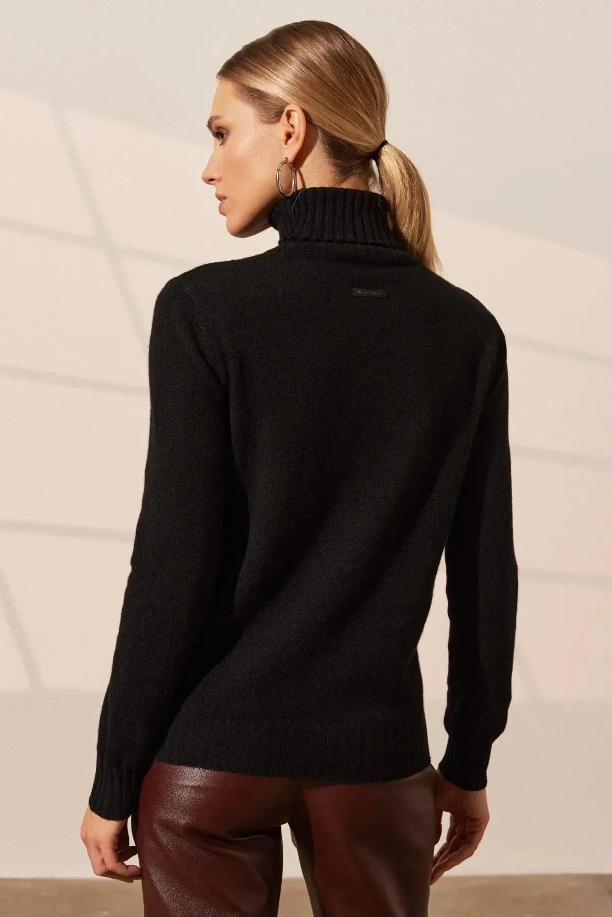 Black Pure Cashmere Ava Women's Sweater