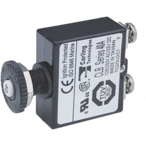 Blue Sea Push Button Circuit Breaker - 40A