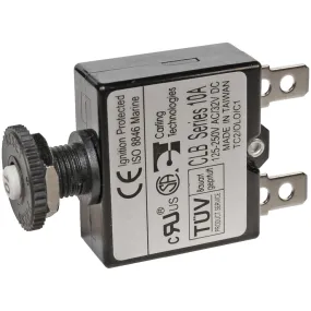 Blue Sea Push Button Res. Only Circ. Br. 10A