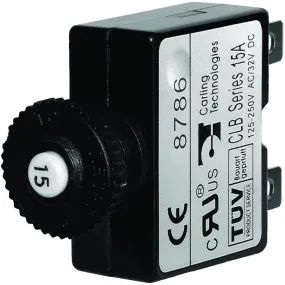 Blue Sea Push Button Reset Only Circ. Br. 15A