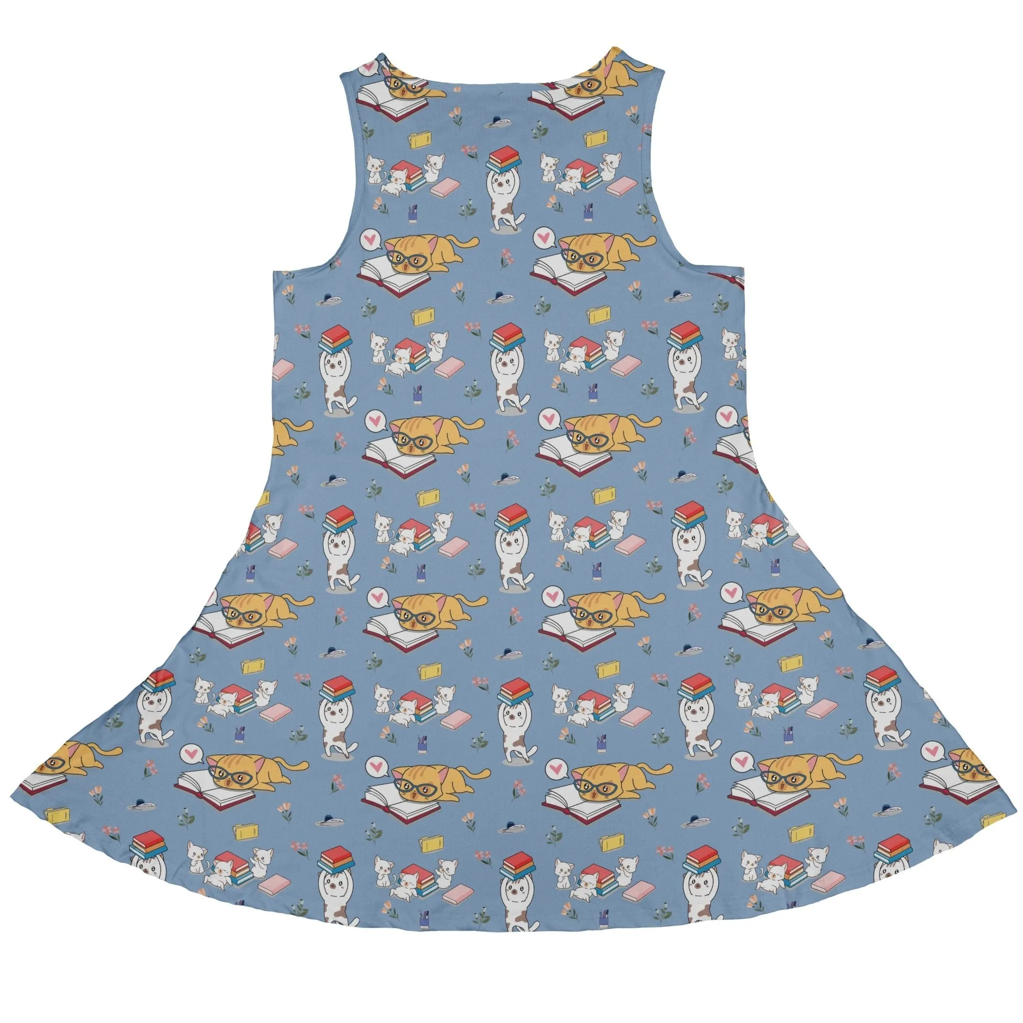 Book Nerd Cats Dress