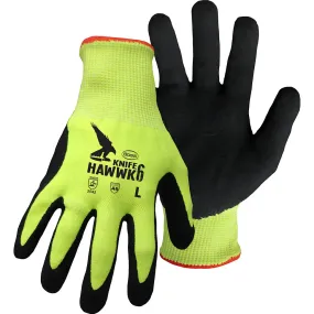 Boss 1CF7007NM Seamless Knit Polykor Blended Glove with Foam Padded Palm and Sandy Nitrile Coated Palm & Fingers