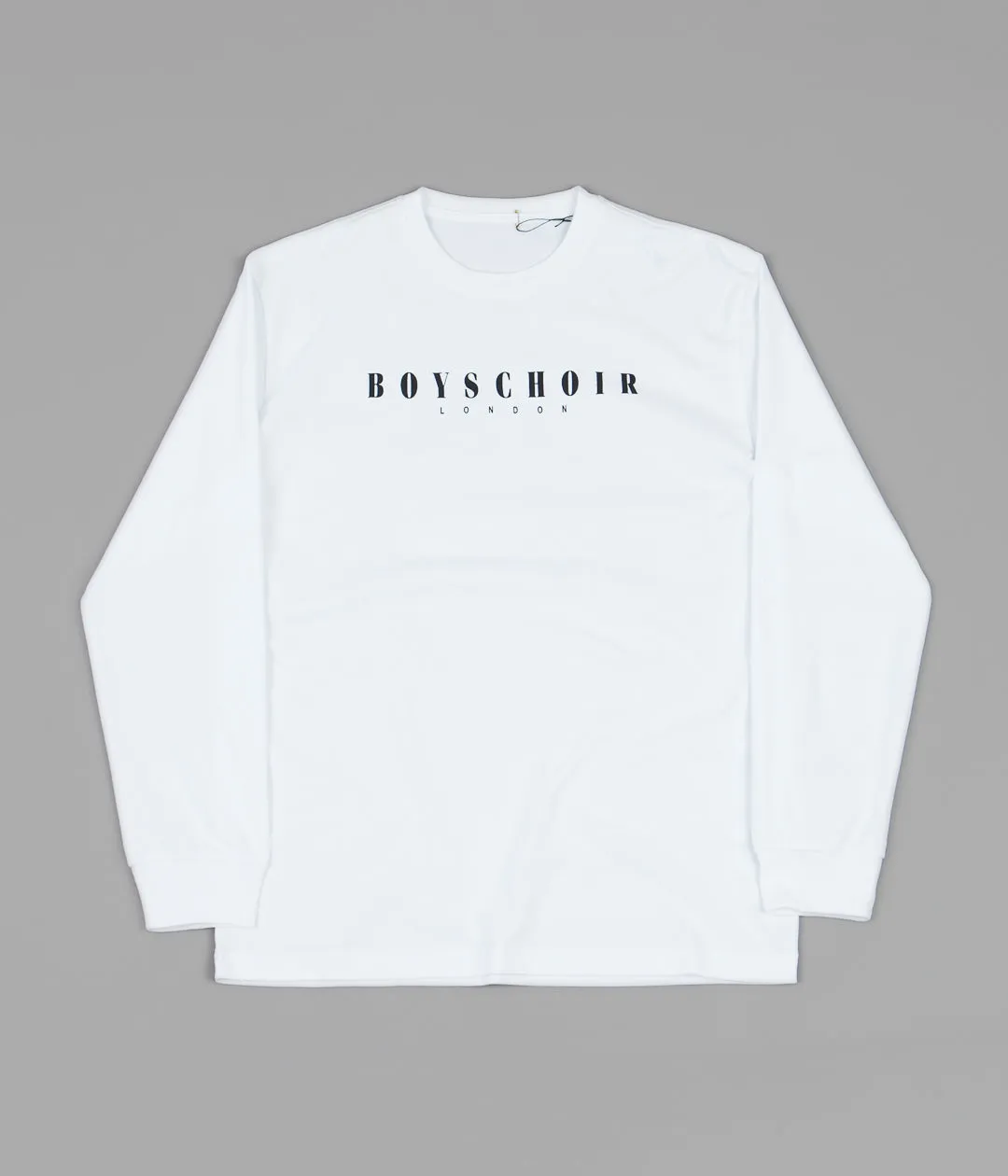 Boys Choir Cherub O.G Long Sleeve T-Shirt - White