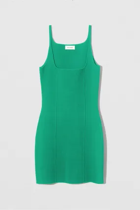 BRANKA DRESS SHAMROCK GREEN MARTINICA VISCOSE