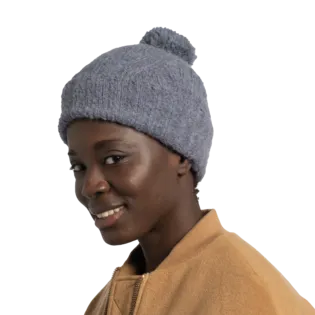 Buff Nerla Knitted Beanie Water