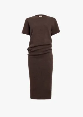 Callas Dress in Grapeseed