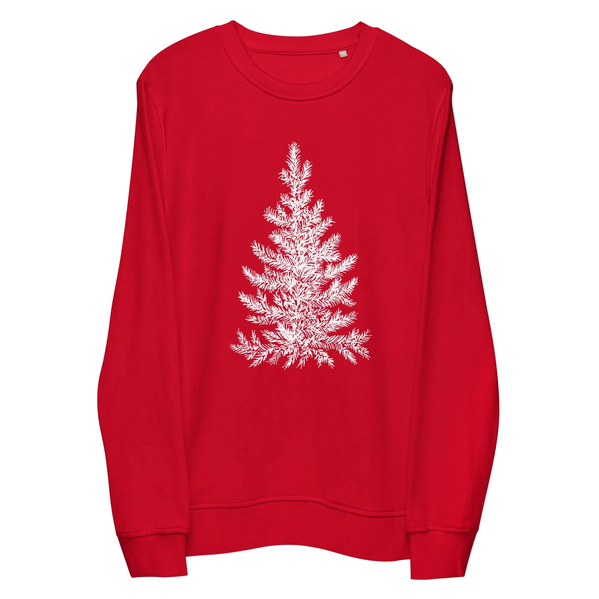 Christmas Tree Sketch Sweatshirt - Organic (Adult Unisex)
