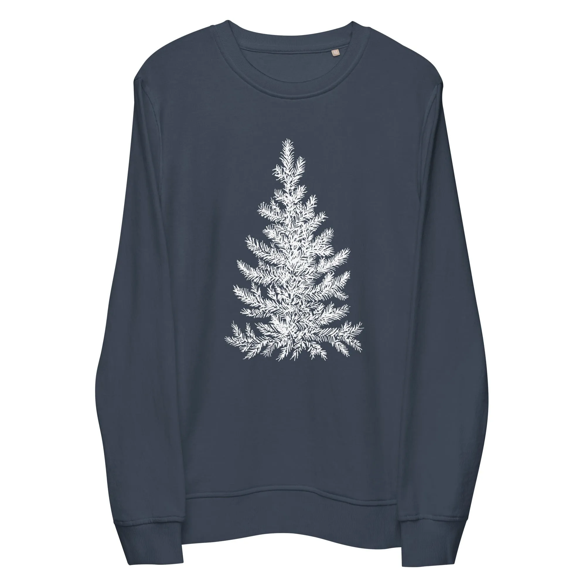 Christmas Tree Sketch Sweatshirt - Organic (Adult Unisex)