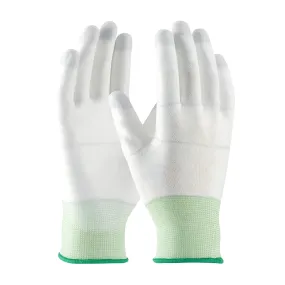 CleanTeam 40-C125/S Seamless Knit Nylon Clean Environment Glove with Polyurethane Coated Smooth Grip on Palm & Fingers