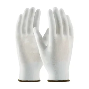 CleanTeam 99-126/M Seamless Knit Nylon Clean Environment Glove with Polyurethane Coated Smooth Grip on Fingertips