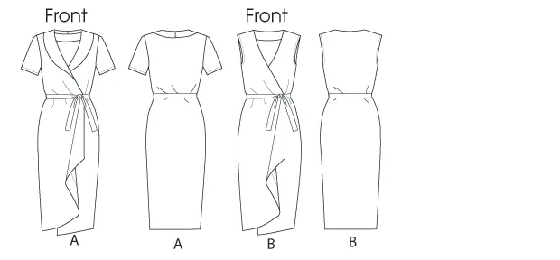 CLEARANCE • BUTTERICK PATTERN MISSES'/WOMEN'S DRESS 5898