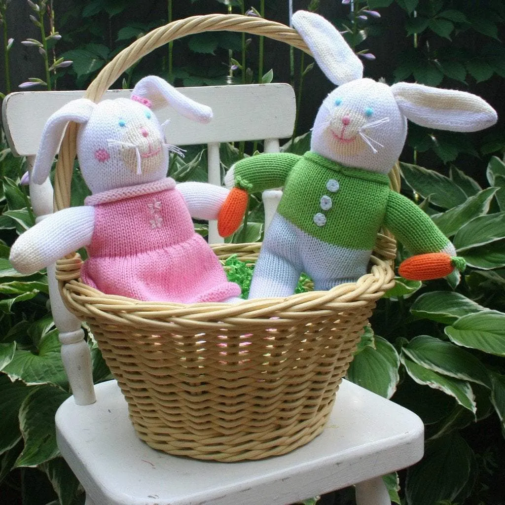 Collin the Bunny Knit Doll