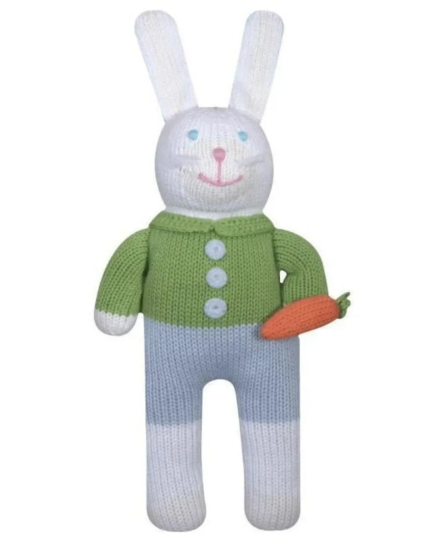 Collin the Bunny Knit Doll