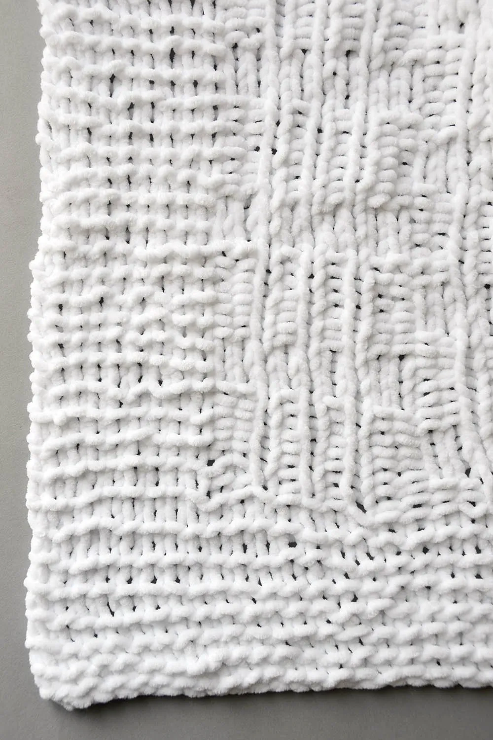 Crosshatch Baby Blanket