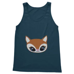 Deer Head Classic Adult Vest Top