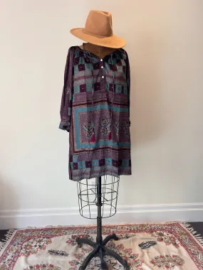 Delirium Dress - Eggplant