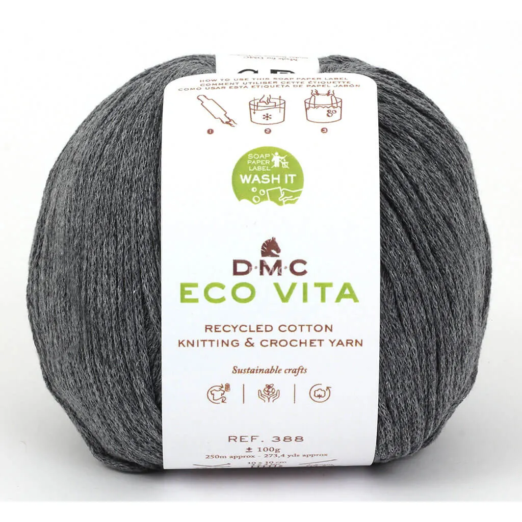 DMC Eco Vita 3 100g, Antracita