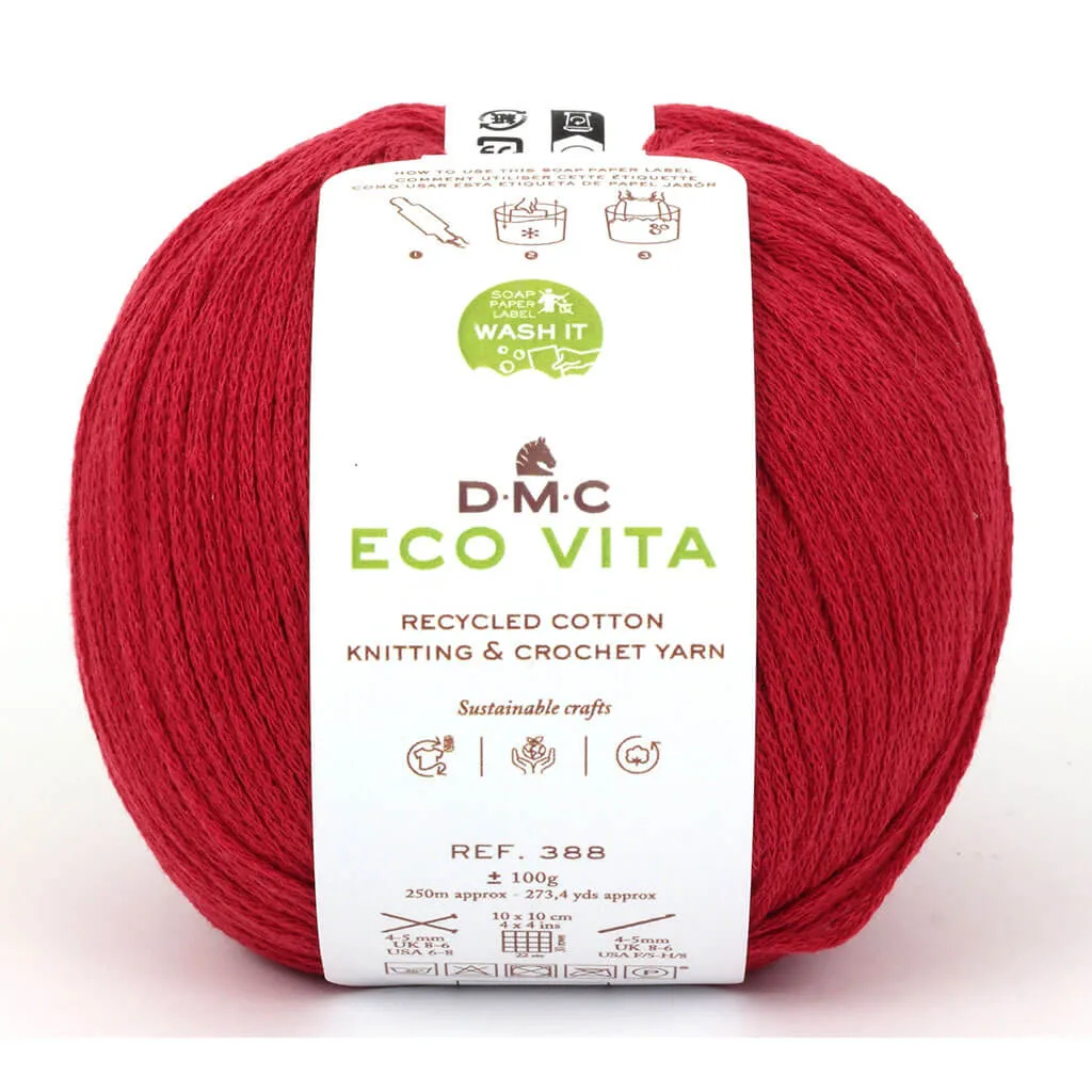 DMC Eco Vita 3 100g, Red Glow