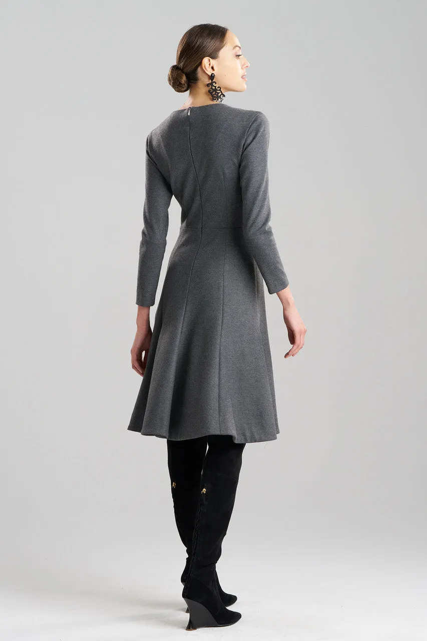 Double Jersey Midi Dress