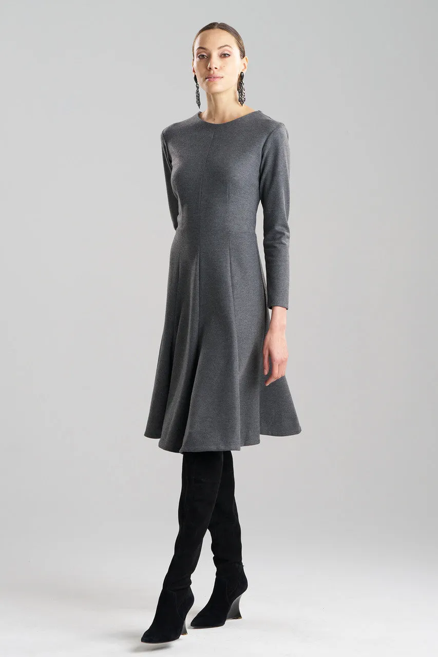 Double Jersey Midi Dress
