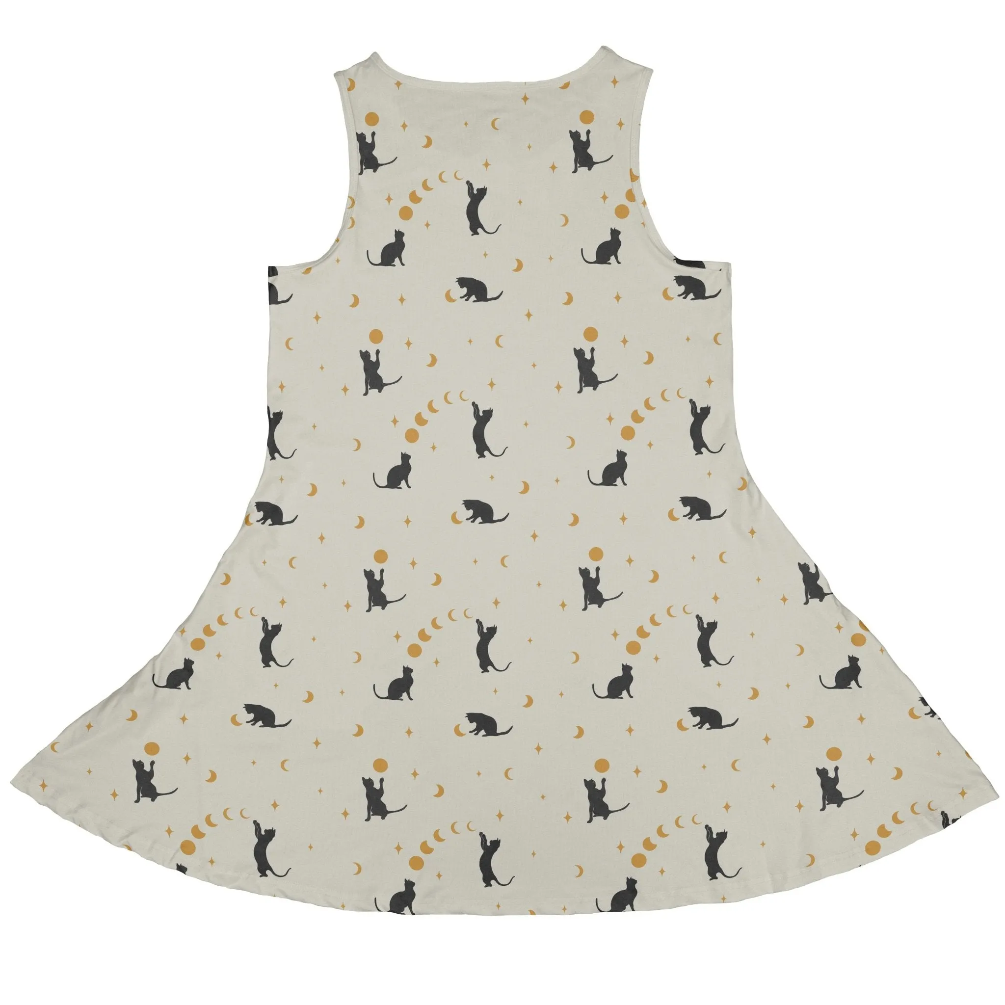 Episodic Cat Catching The Moon Dress