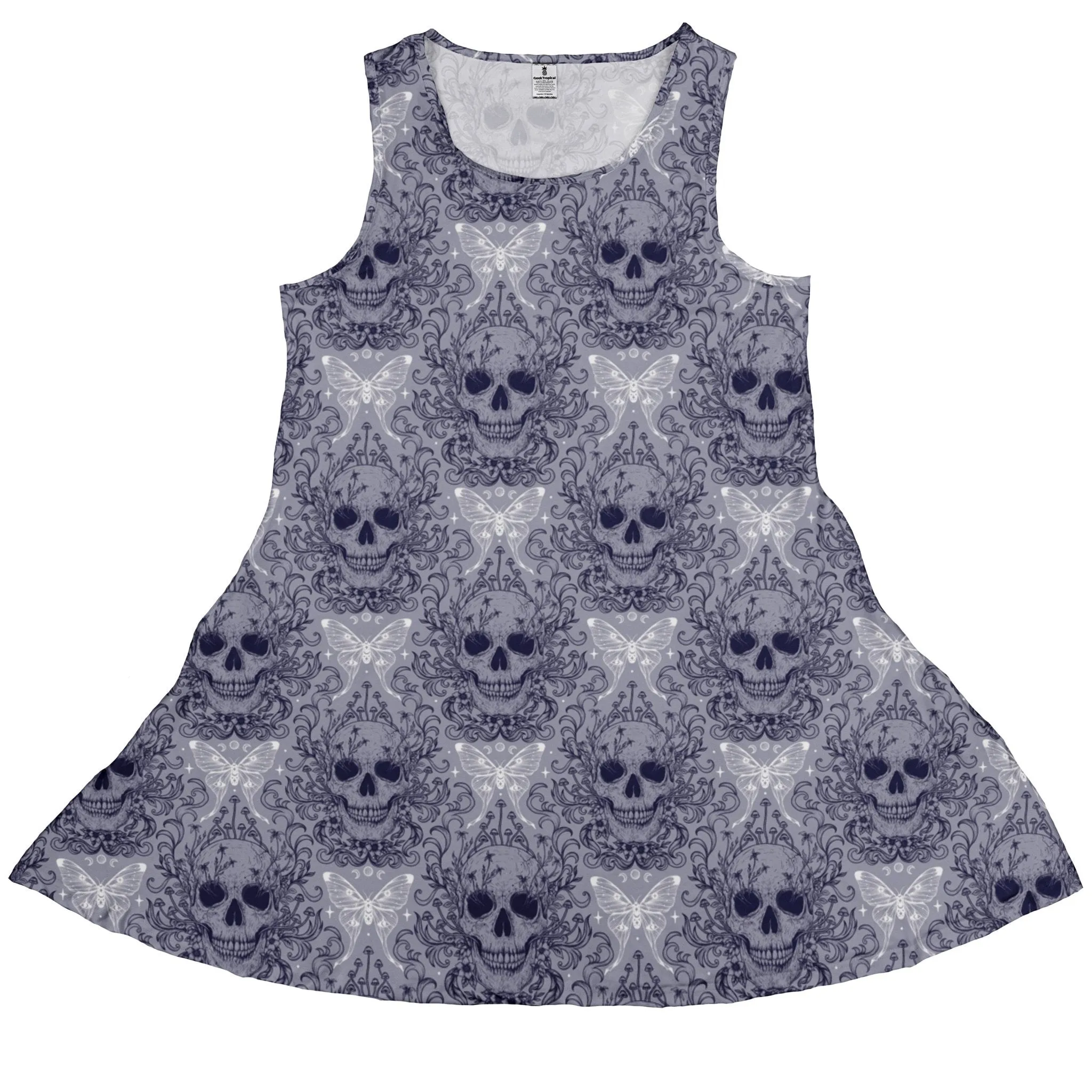 Episodic Skull Lavender Dress