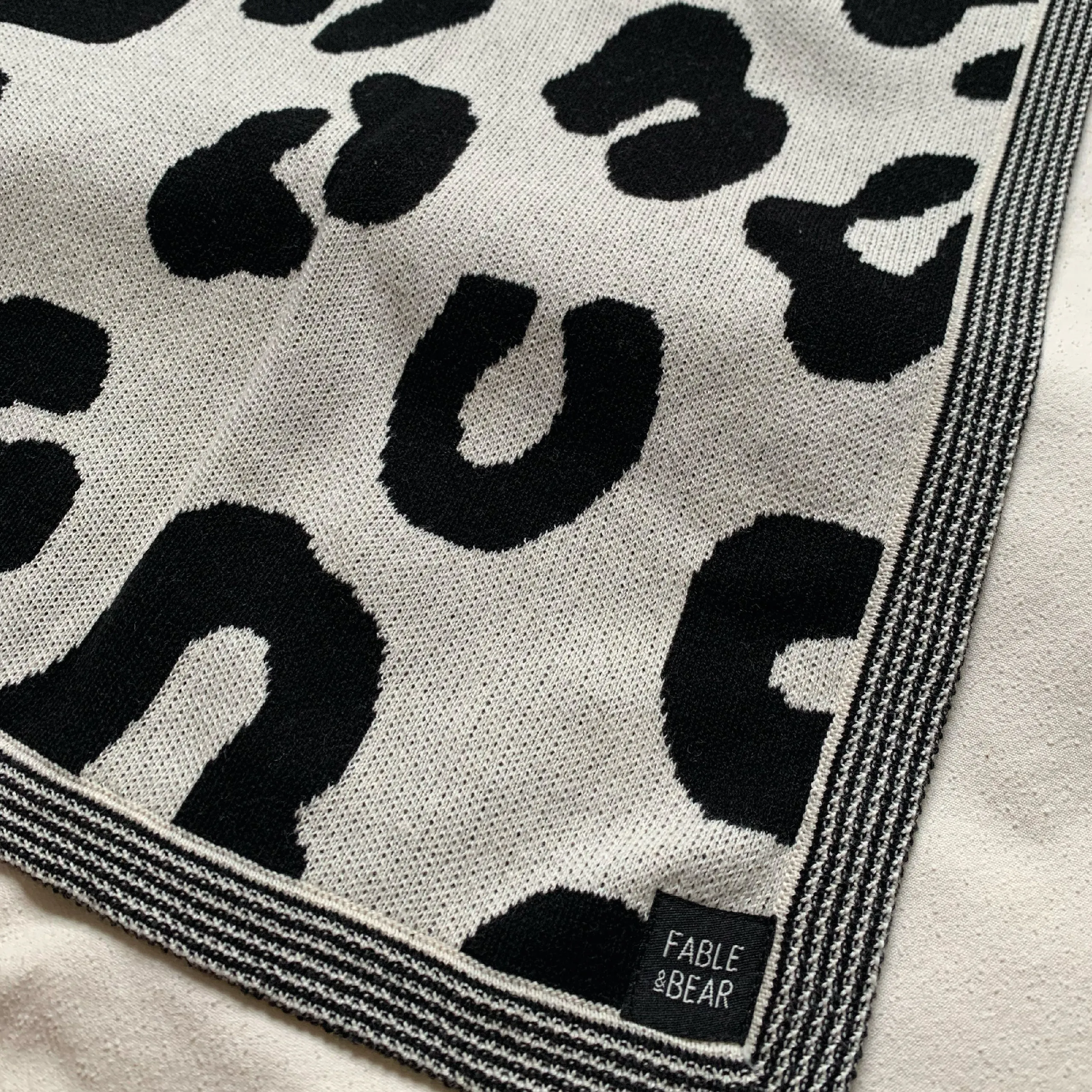 Fable & Bear - Blanket, Leopard