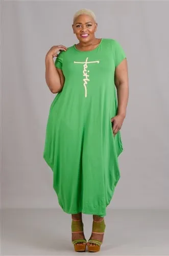Faith Short Sleeve Knit Dress