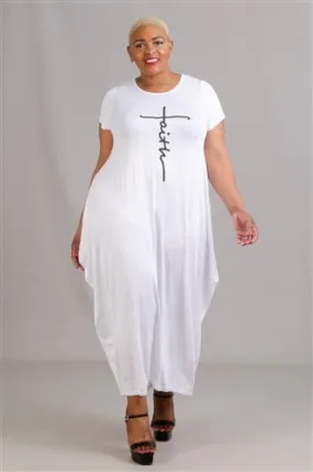 Faith Short Sleeve Knit Dress