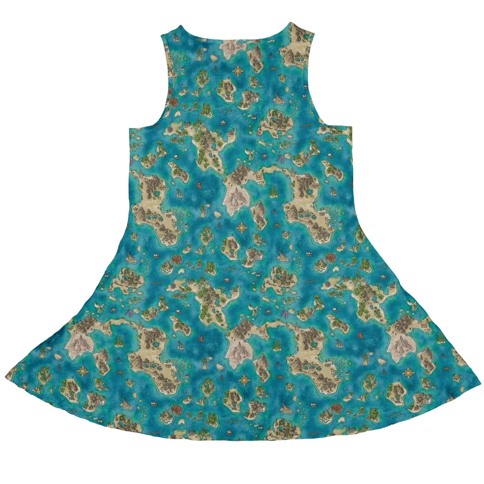 Fantasy World Map Dnd Dress